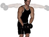 如何练肩部肌肉，推荐哑铃侧平举
